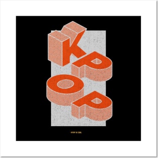 k-pop is cool T-shirt Posters and Art